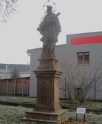 obnova kulturní památky „socha sv. Jana Nepomuckého“ - stav po opravě